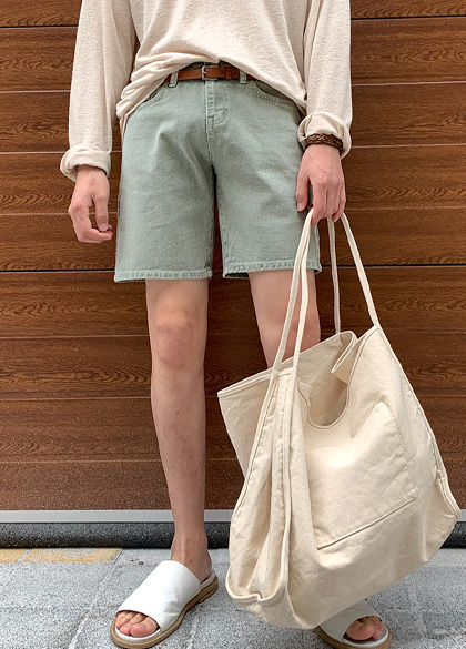 インサイダーデニムショートパンツ<br><font style=font-size:11px;color:#595959>S～XL(28～34)<*font><br></font>