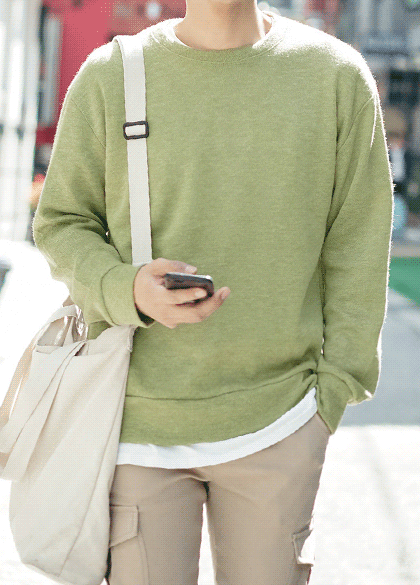 ヘビーソフト ベーシックスウェット<br><font style=font-size:11px;color:#595959>M～XL(95～105)<*font><br></font>