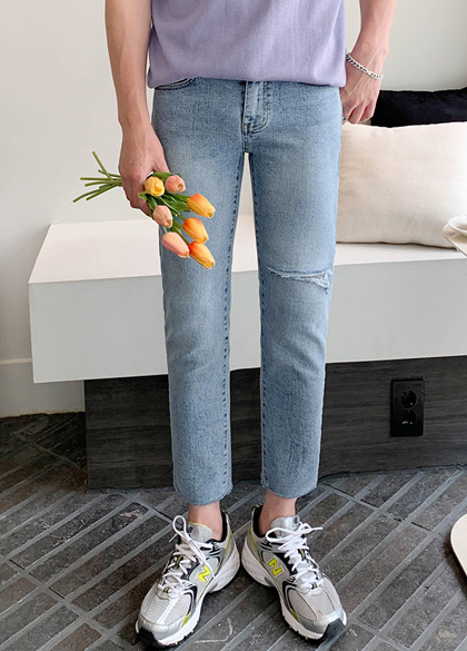 サンダメージ隠しゴムデニム<br><font style=font-size:11px;color:#595959>S～XL(28～34)<*font><br></font>