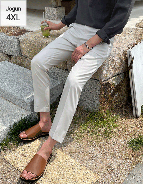 ラウンドゴムスパン9部スラックス<br><font style=font-size:11px;color:#595959>S～4XL(28～40)<*font><br></font>