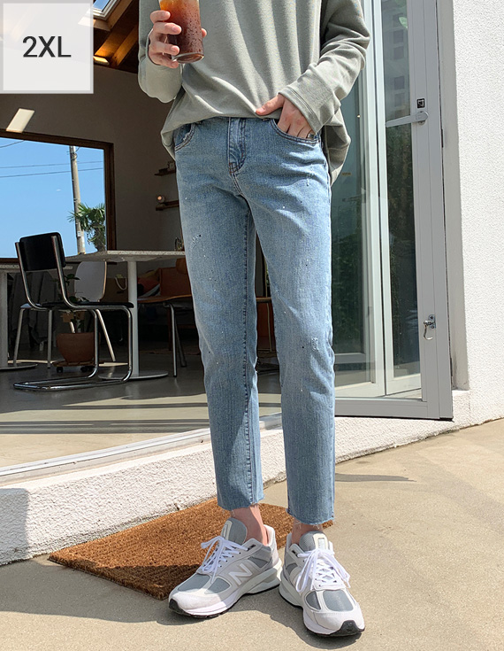 2type マルジンペインティング デニムパンツ<br><font style=font-size:11px;color:#595959>S～2XL(28～36)<*font><br></font>