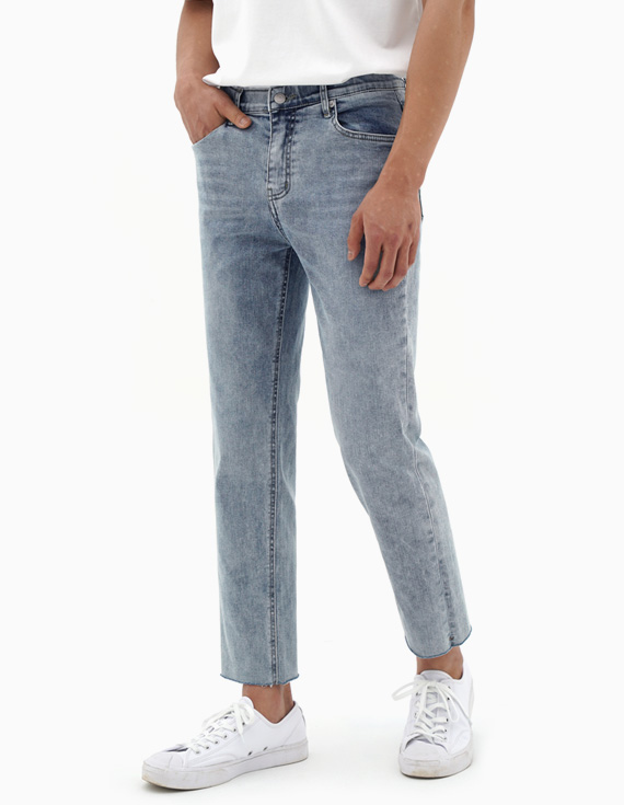 #0002*TCE SALT crop jeans