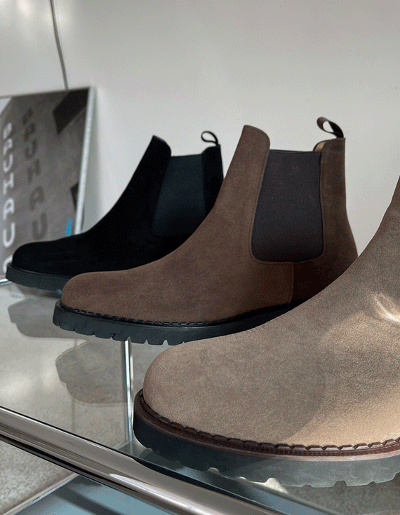 ペンタニックスウェードチェルシーブーツ<br><font style=font-size:11px;color:#595959>250mm～280mm<*font><br></font>