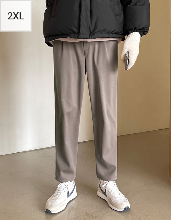 ダートピンタックテーパードですバンディングパンツ<br><font style=font-size:11px;color:#595959>S~2XL(28~36)<*font><br></font>