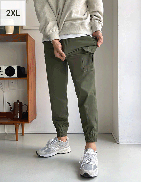 ウォームヒットストレッチカーグジョガーパンツ<br><font style=font-size:11px;color:#595959>M~2XL(28~36)<*font><br></font>