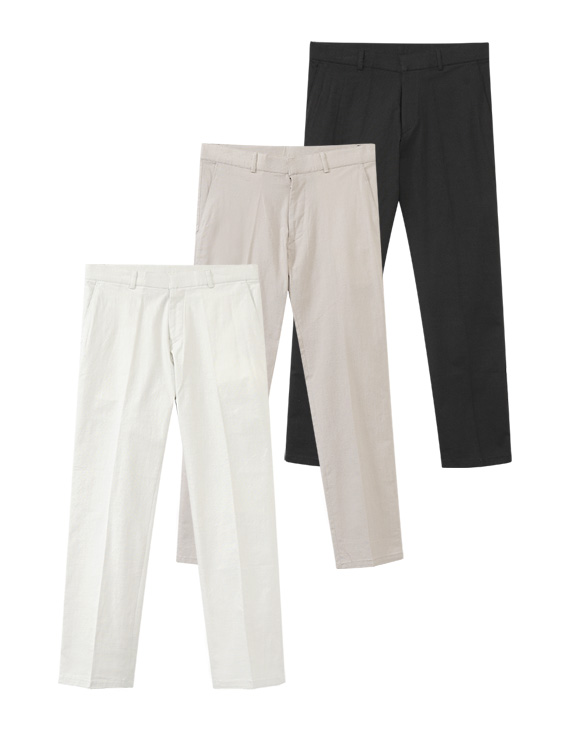 ウォッシュ リネン 10分 スラックス<br><font style=font-size:11px;color:#595959>S～XL(28～34)<*font><br></font>