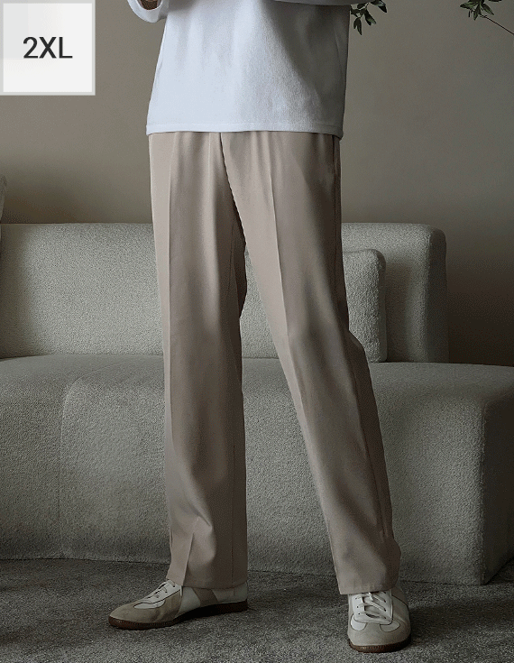 簡単なオールバンディングセミワイドスラックス<br><font style=font-size:11px;color:#595959>M～2XL(28～36)<*font><br></font>