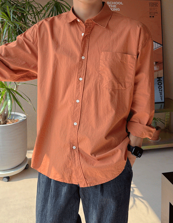 thin clothing worthing コットンシャツ 30163