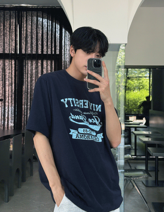 university printing 半袖T 30295