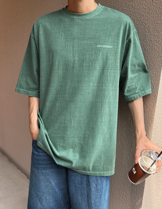 over washing 半袖T 30329