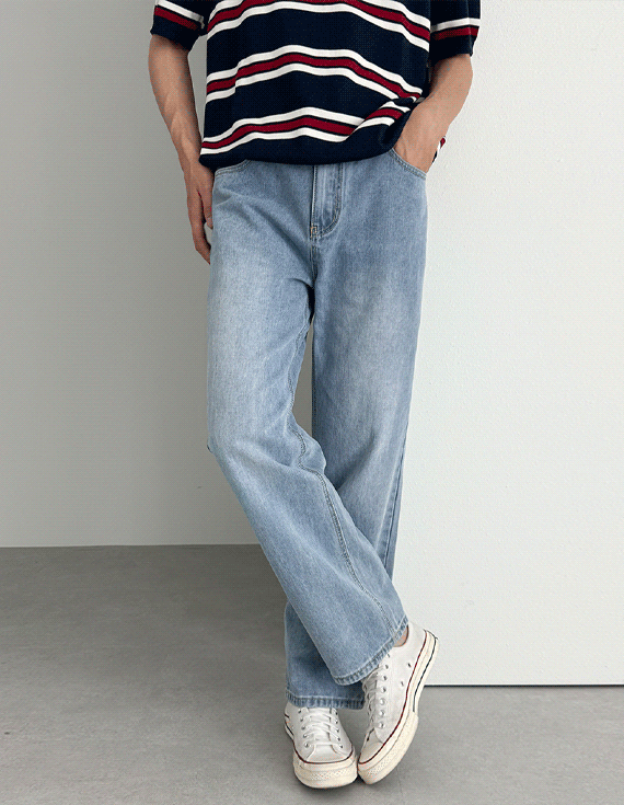[MADE]classic semi wide デニムパンツ 30326
