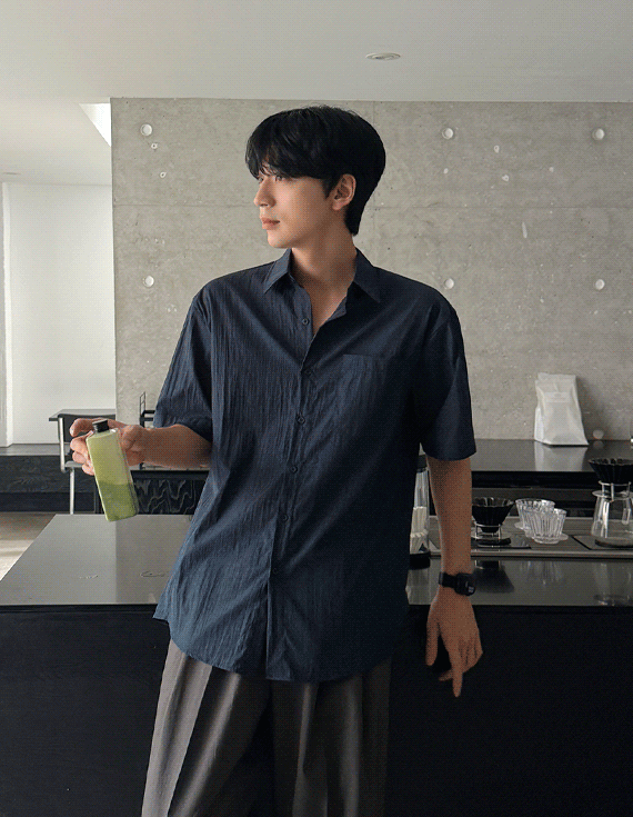 fresh wearing add 半袖シャツ 30351