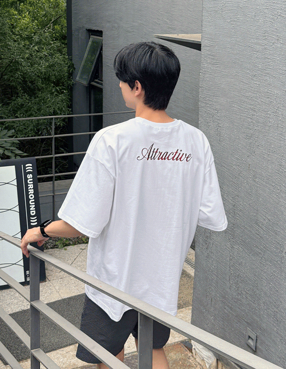 attractive needlepoint 半袖T 30410