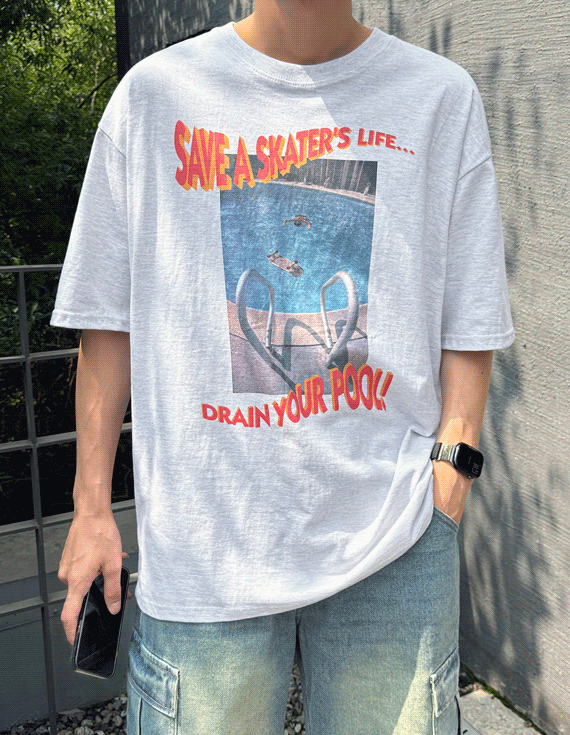 poolswim printing 半袖T 30416