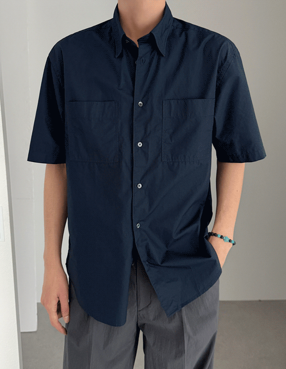 gracious two pocket 半袖シャツ 30436