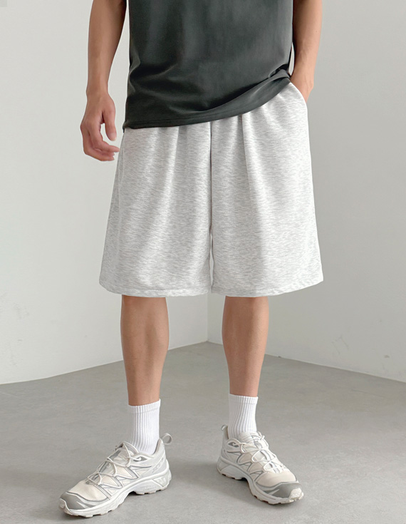 sensible bermuda sweat ゴム ハーフパン 30448