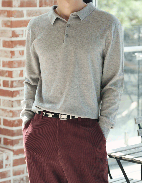 like cash collar ニット 30592