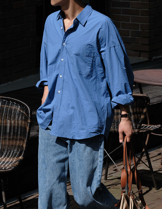 high density pencil fit シャツ 30687