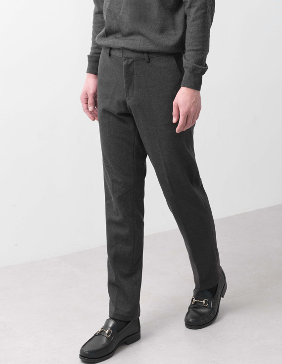 snowing TR brushed 起毛バンディングスラックス 30850