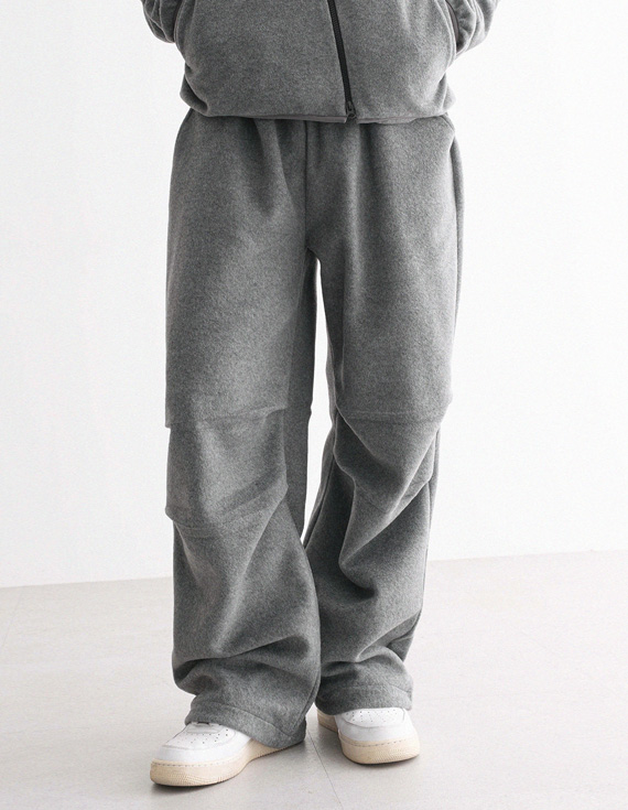 oblique line fleece pants フリースパンツ 30880