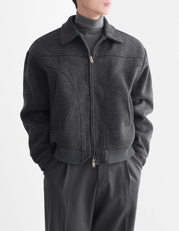 malborn wool blouson ジャケット 30881
