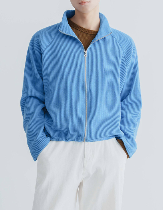 miyo crob raglan zip ニット 30962