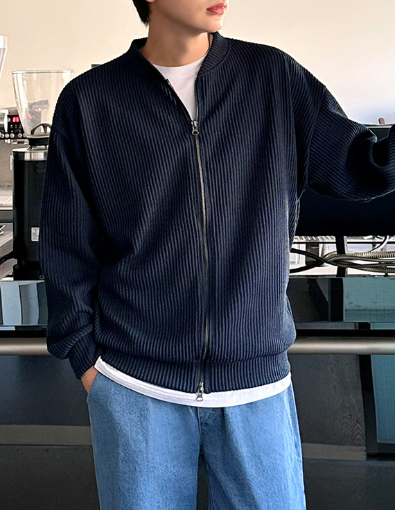 ストレートライン2ウェイジャケットニット31013