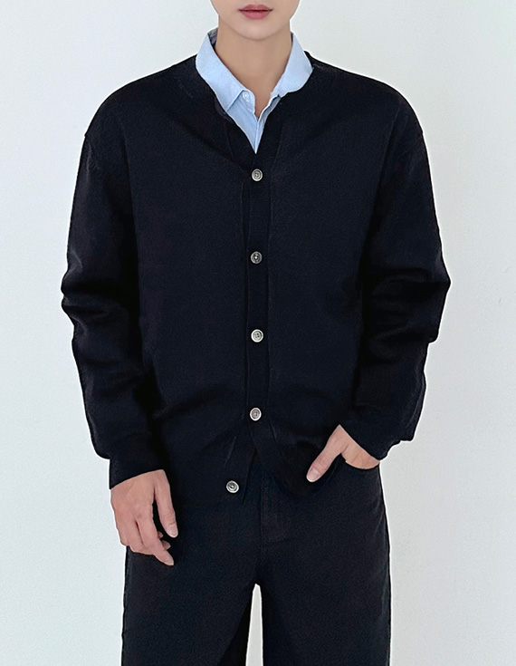 mild round カーディガン 31018