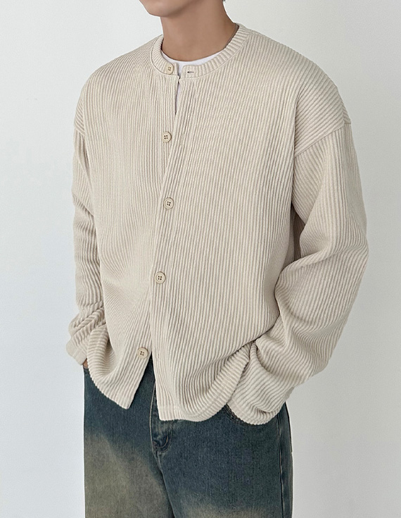 Needle round cardigan カーディガン 31057