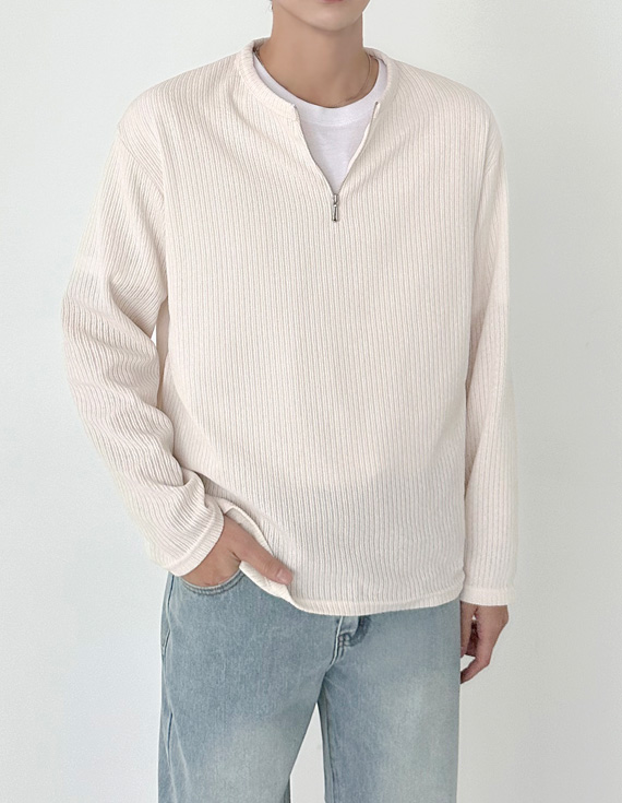 バージョンper Henley Neck ニット 31064