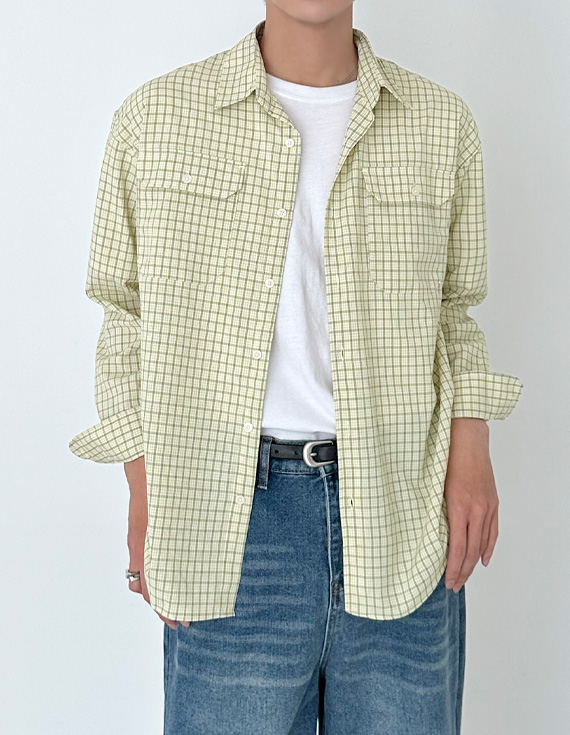 unicheck shirt チェックシャツ 31075