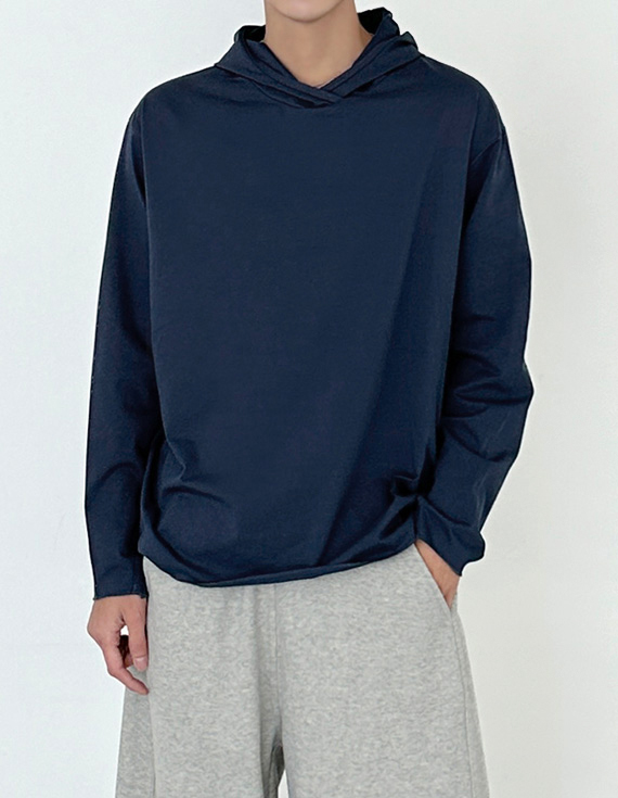 dupont sorona base フードティーシャツ 31134