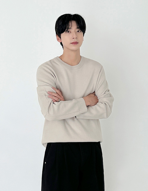 daily trend vibe round ニット 31144