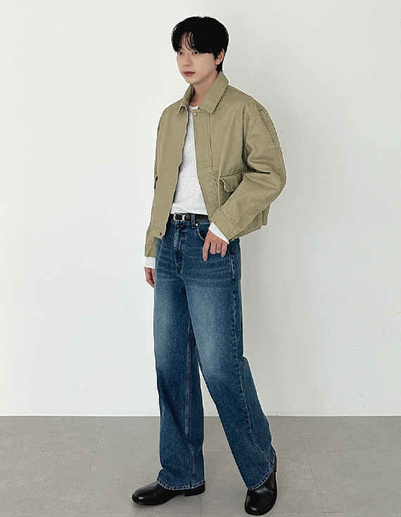 sage soft dusty vintage mood ジャケット 31155