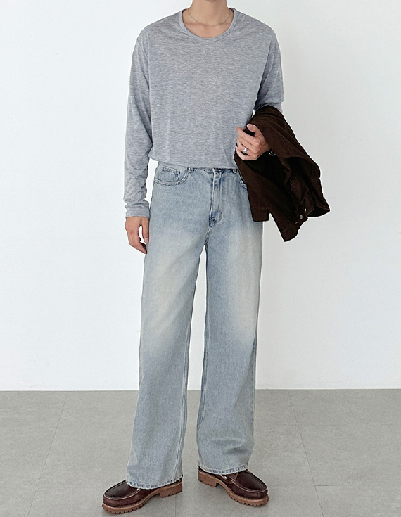 noel washing デニムパンツ 31169