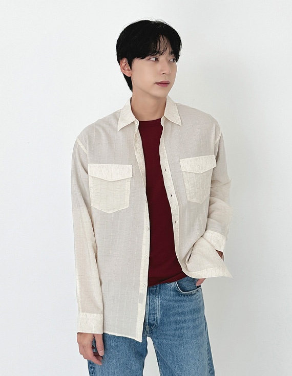 mayo linen summary シャツ 31199