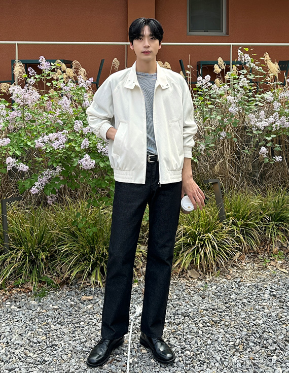 linen harrington formal ジャケット 31214