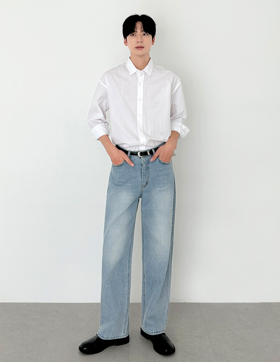 high density sensible シャツ 30692