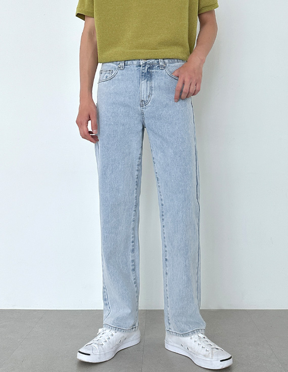 121 regular wide fit デニムパンツ 31244
