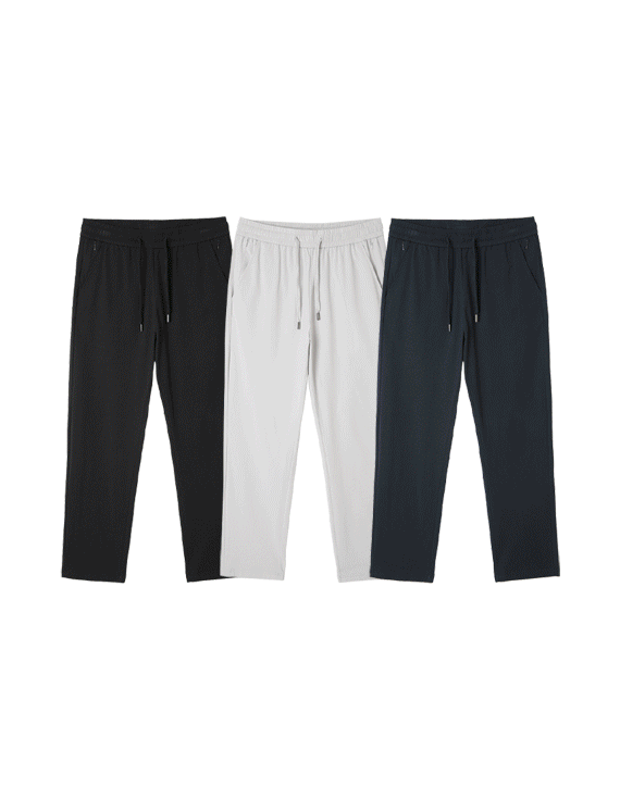 [伸縮性、クールな素材🧊]クールタッチウェルメイドゴムパンツ31307