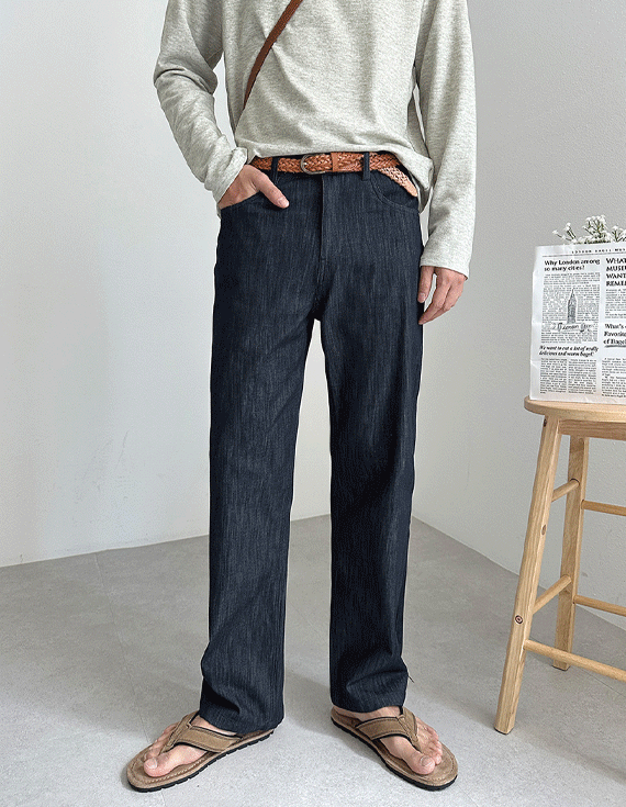 [クラシック、炭炭板素材]コンフォートストレッチコットンパンツ71381