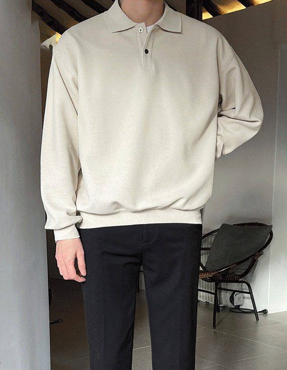 プレミアムダブルリングカラースウェット<br><font style=font-size:11px;color:#595959>M～4XL(95～120)<*font></font>
